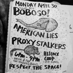 Boboso @ Hijinx House